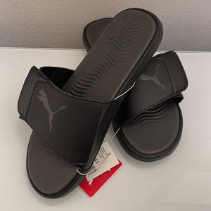 puma mens starcat tech slide sandals